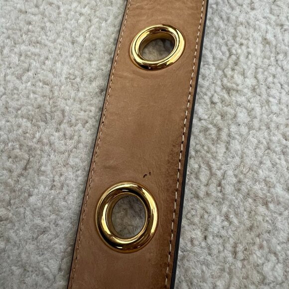 Burberry Leather Grommet Belt 30/75 Equestrian main image 6